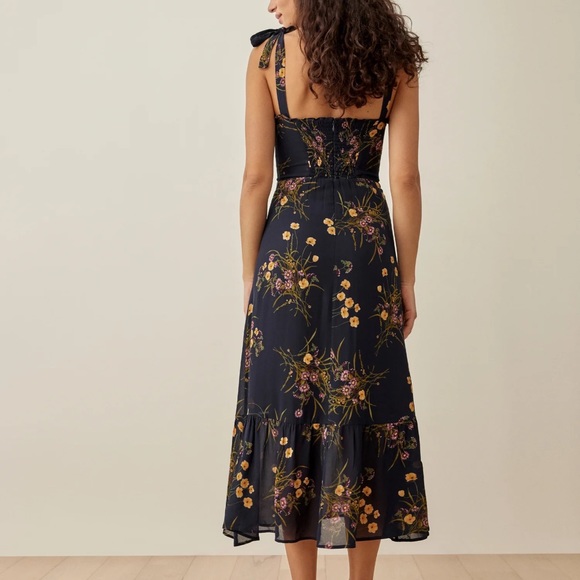 Reformation Nikita Dress in Mademoiselle - Picture 2 of 2